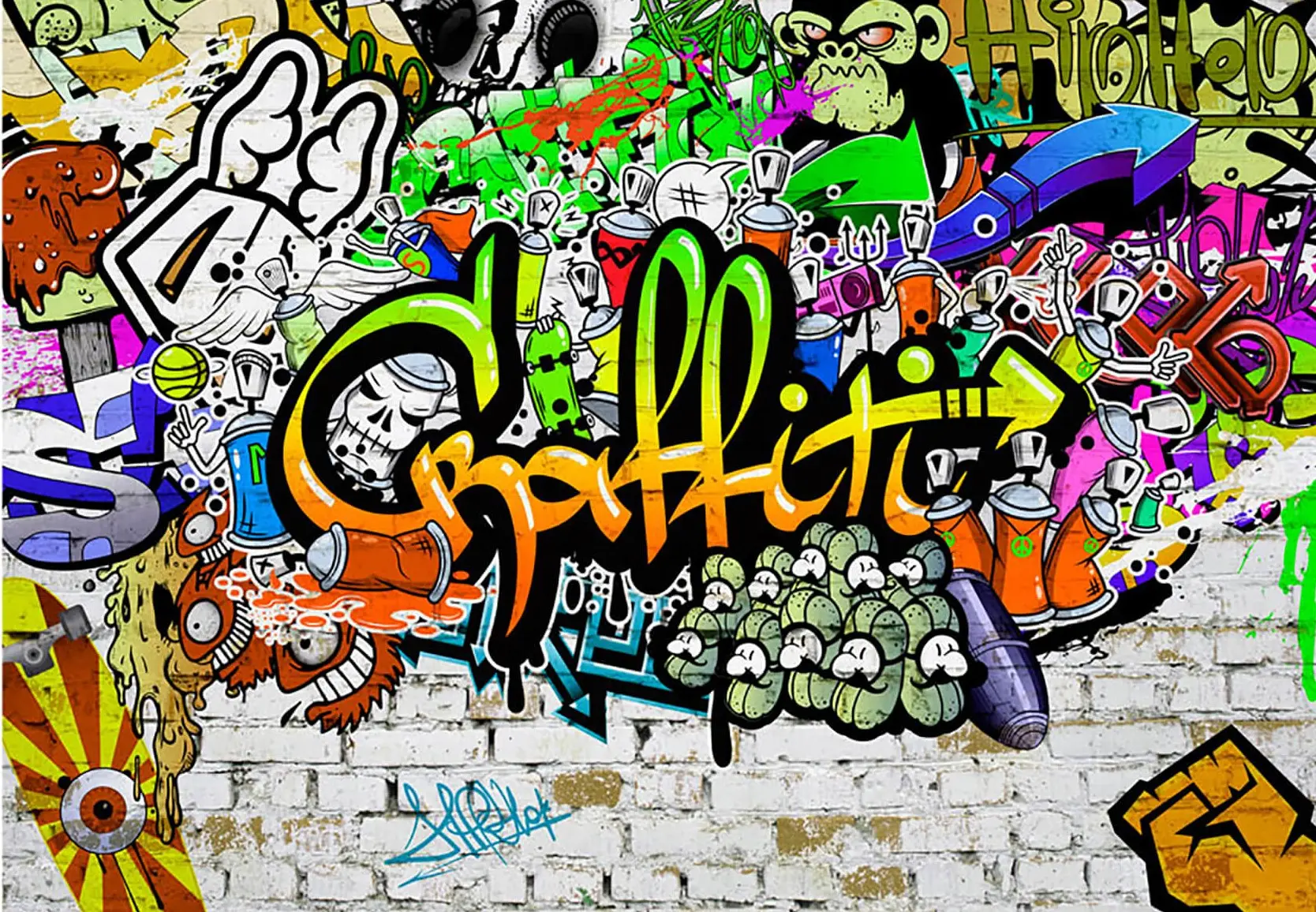 dibujo graffiti universo - Cómo empezar a hacer grafitis