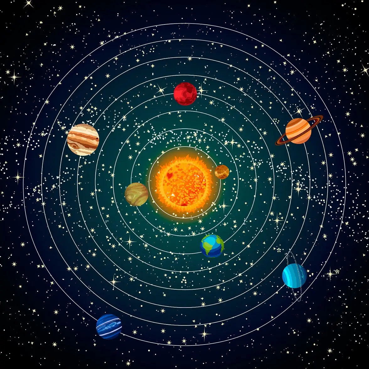 dibujos antiguos sobre el sol el centro del universo - Cómo se descubrio que el Sol era el centro del universo