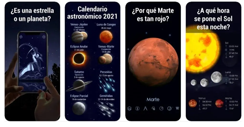 aplicacion para ver el universo en tiempo real - Cómo se llama la aplicación para ver en tiempo real