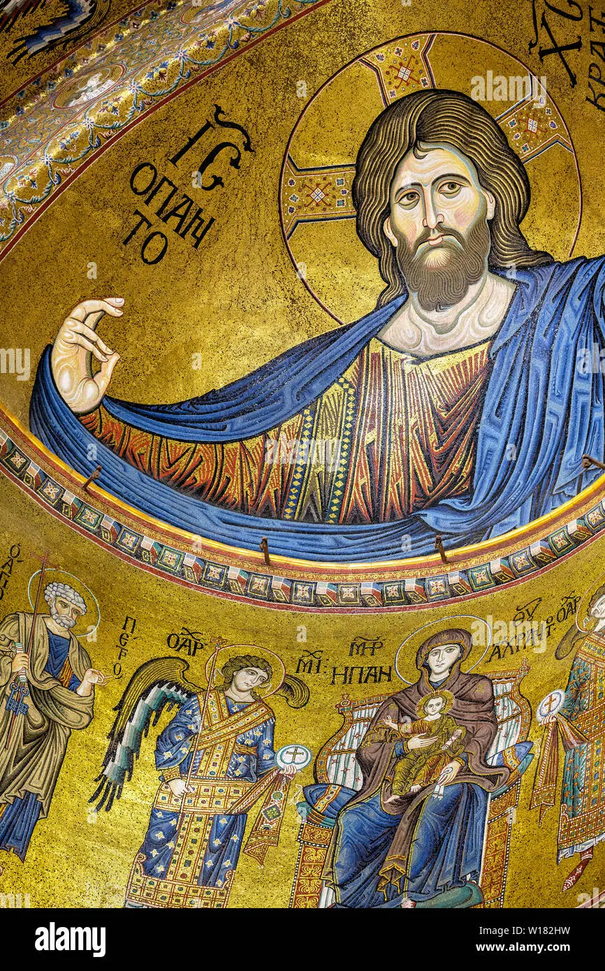 El Cristo Rey del Universo en el Mosaico de la Catedral de Monreale - Cómo se llama la catedral de Monreale cristo rey del universo mosaico catedral de monreale - Cómo se llama la catedral de Monreale