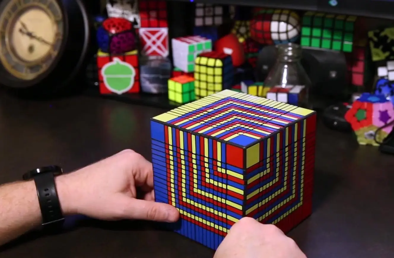 el cubo de rubik más grande del universo - Cuál es el cubo de Rubik más grande del mundo