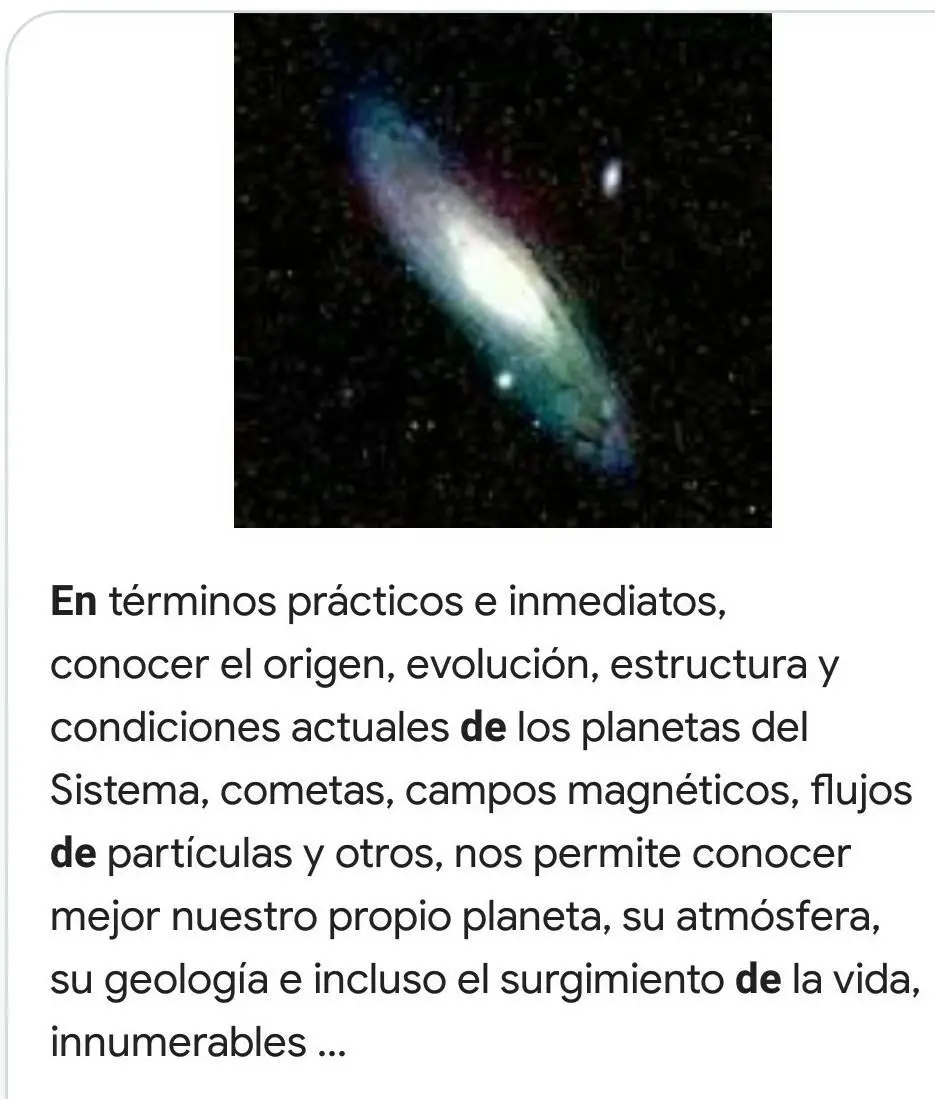 porque es importante el estudio del universo - Cuál será la importancia de explorar el universo