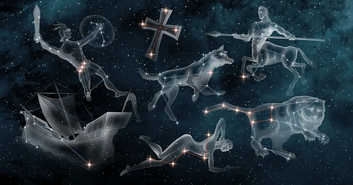 constelaciones del universo - Cuáles son las 7 constelaciones