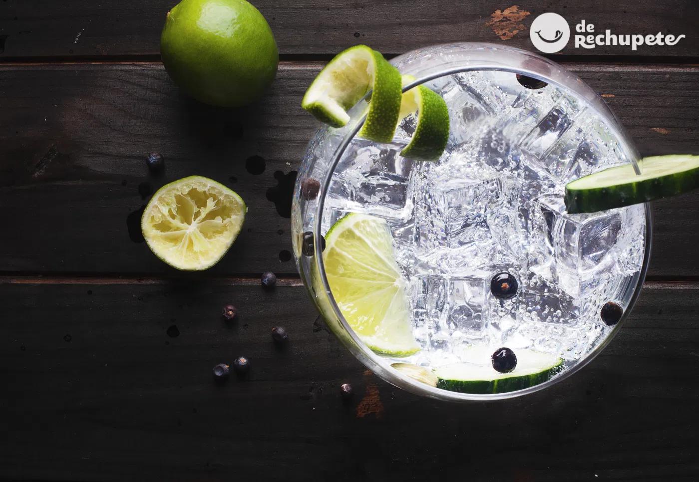 el universo en un gin tonic de pepino - Cuánto gin en un gin tonic