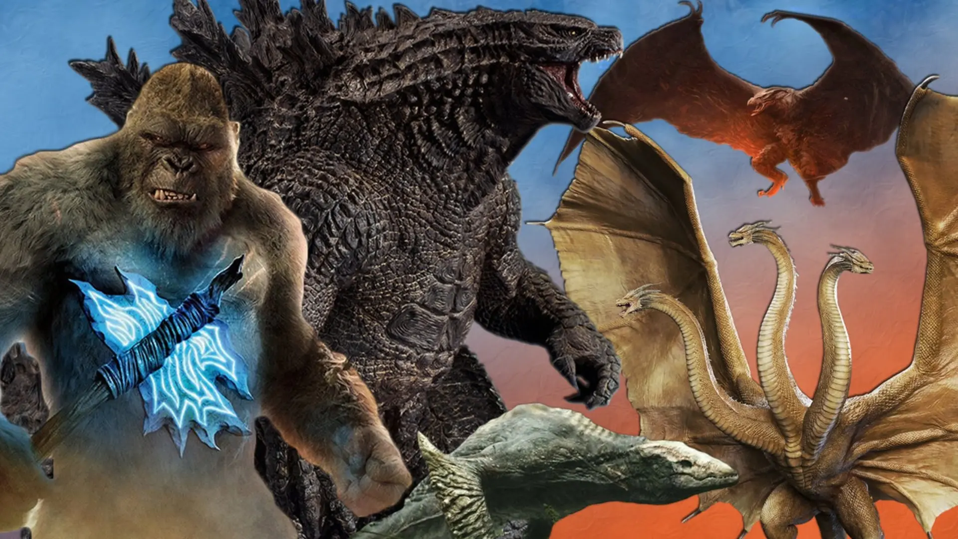 titanes del universo de godzilla - Cuántos titanes hay en el universo de Godzilla