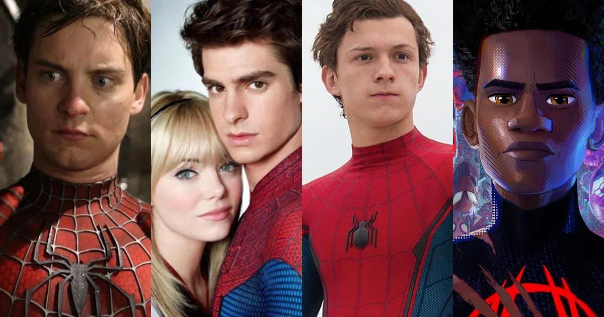 ver spiderman a través del universo telegram - Dónde puedo encontrar todas las películas de Spider-Man