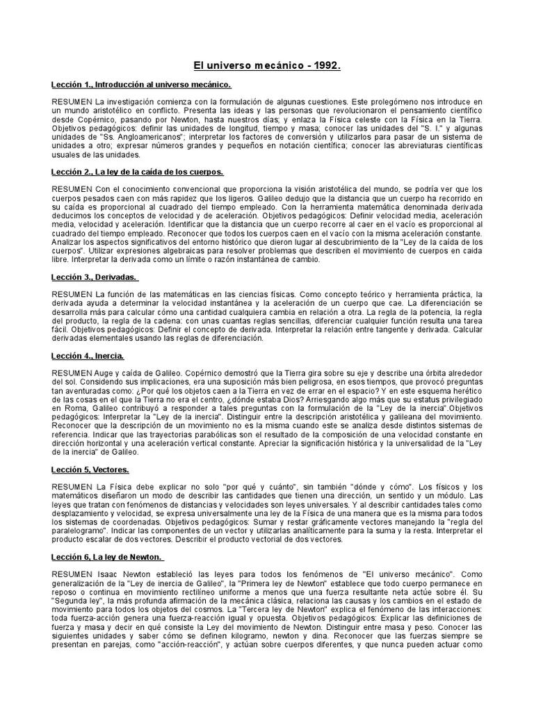 el universo mecanico movimiento armonico simple - Dónde se aplica el movimiento armónico simple