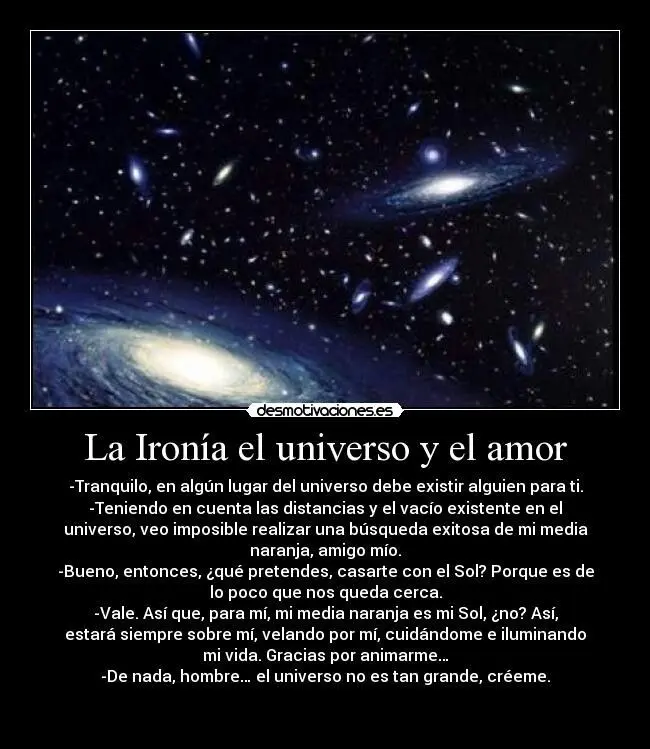 el universo actua con ironia - Dónde se aplica la ironía