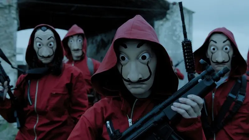 el universo de la casa de papel - Dónde se inspiro La casa de papel