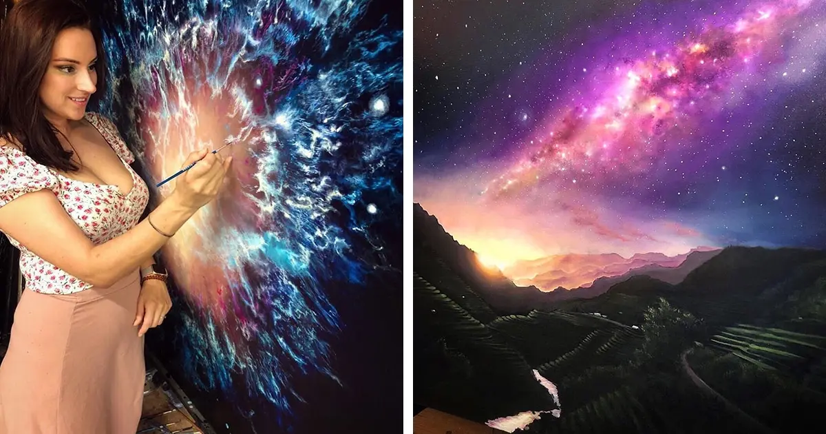 artistas universo y el espacio - Qué artistas empezaron a dar importancia a la luz en sus cuadros