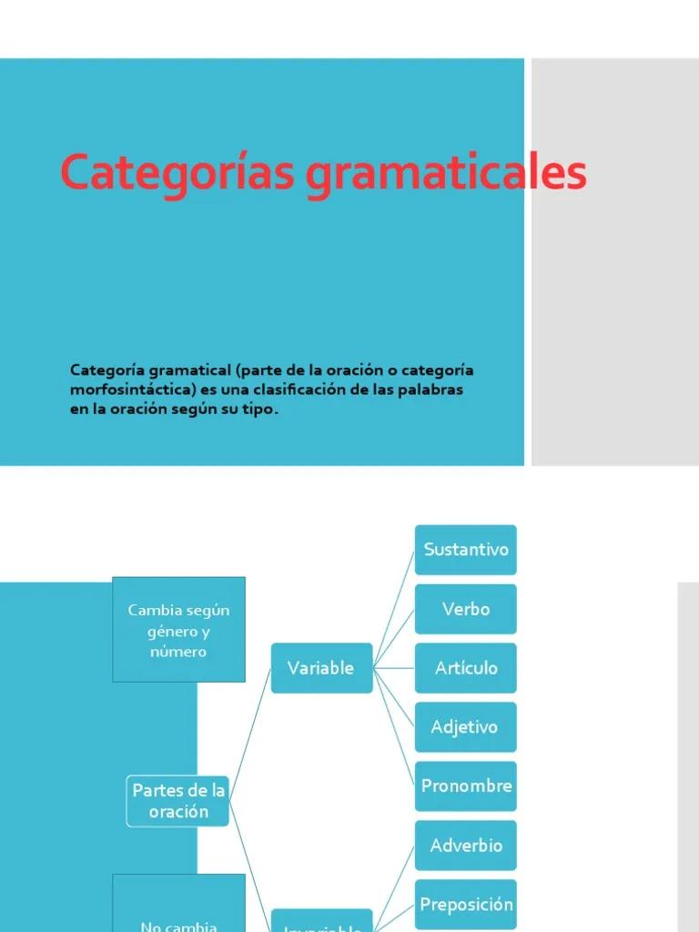 categoría gramatical de universo - Qué clase de palabra es universo