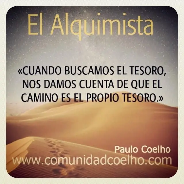 frases de paulo coelho el alquimista el universo conspira - Qué dice la frase de Paulo Coelho