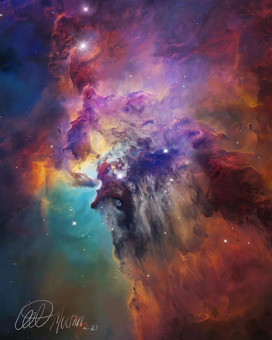 artistas universo y el espacio - Qué es el espacio en artista
