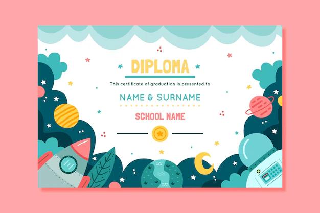 diploma de participación en el proyecto del universo - Qué es un diploma de reconocimiento