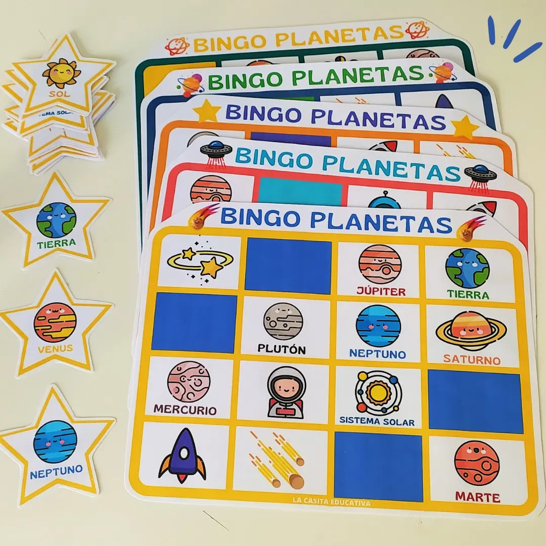 Bingo del Universo para Niños: Un Viaje Interestelar de Aprendizaje y Diversión - Qué hay que hacer para montar un bingo bingo para niños el universo - Qué hay que hacer para montar un bingo