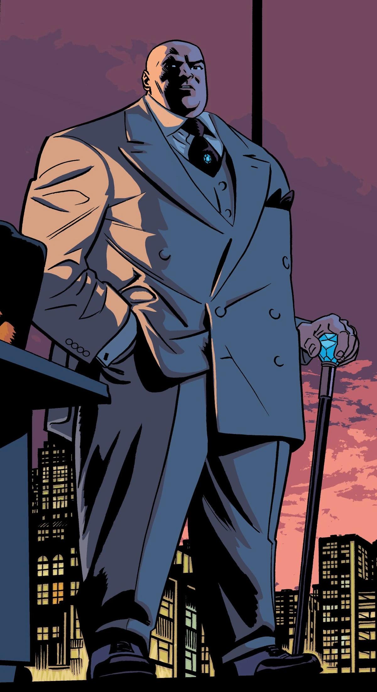 spider man un nuevo universo kingpin - Que le hizo hecho a Kingpin
