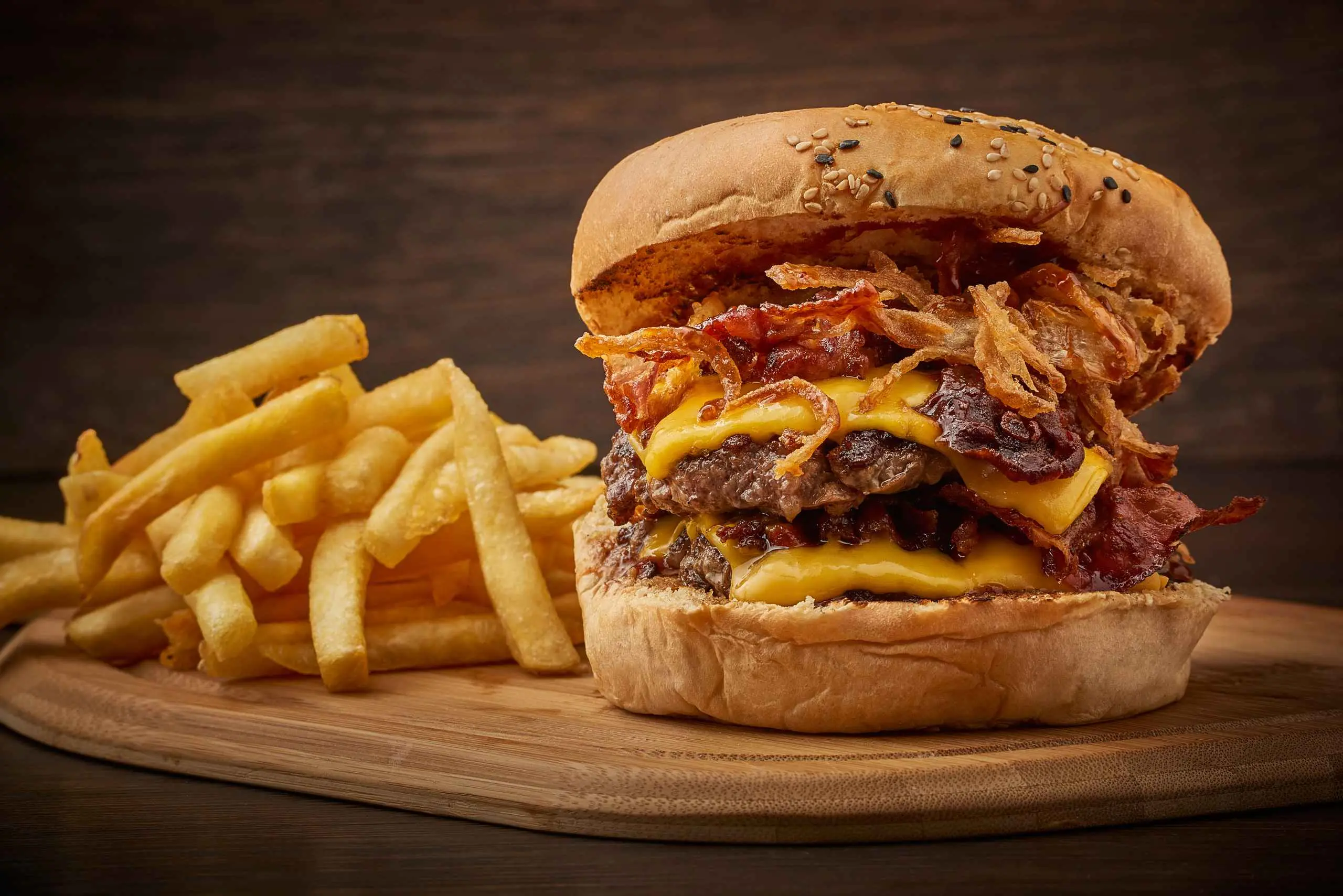 el universo hamburguesa - Qué lleva la hamburguesa Kevin Bacon