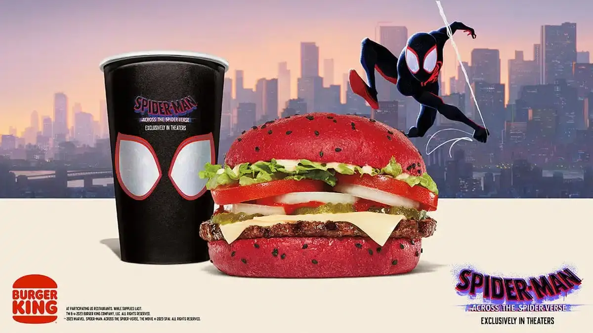 el universo hamburguesa - Qué lleva la hamburguesa Spiderman