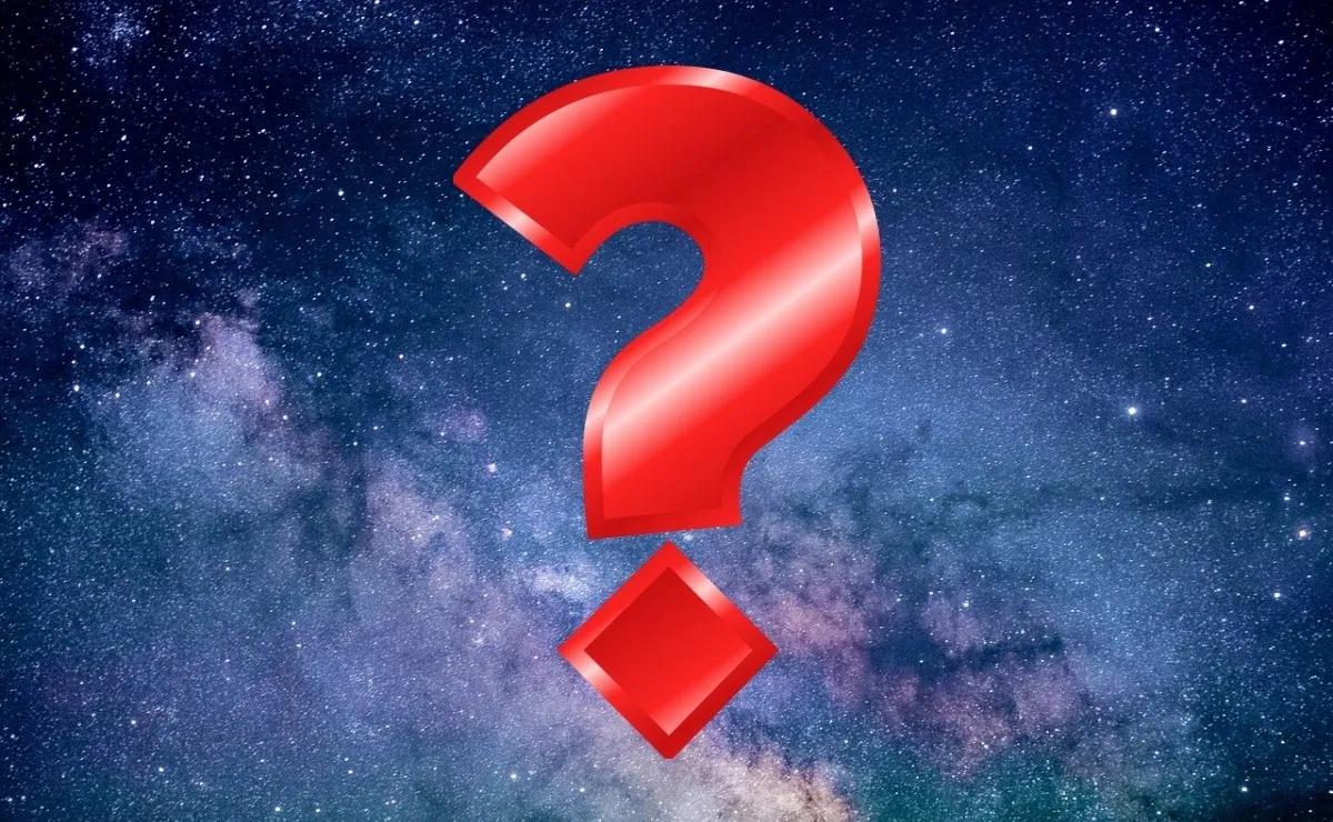 signo de interrogación en el universo - Qué significa un signo de interrogación en el cielo