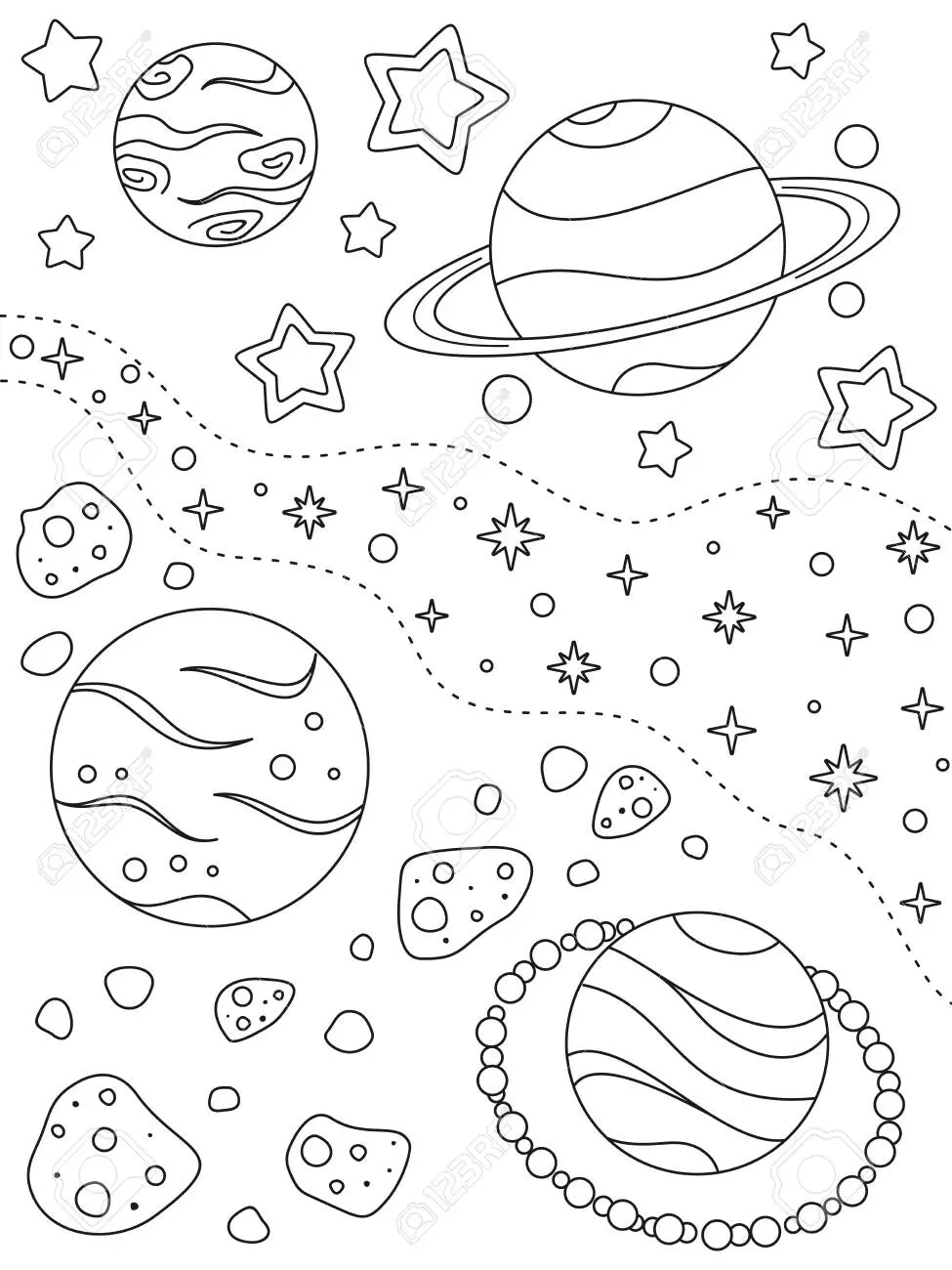 constelaciones del universo para colorear - Qué son las constelaciones para niños de primaria