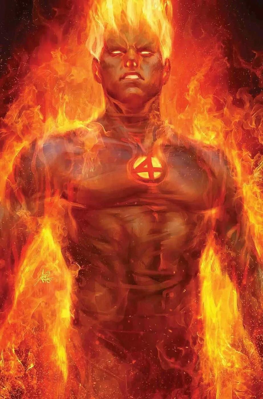 antorcha humana enciclopedia universo marvel - Quién es el mejor amigo de la Antorcha Humana