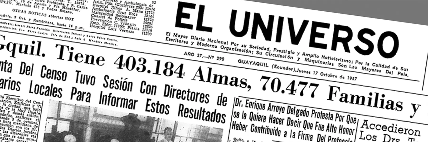 diario clerical el universo archivo - Quién fue el creador de los diarios